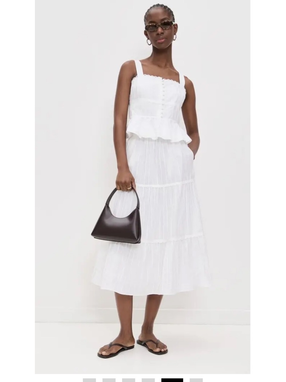 La Ligne | Esme set (tank - M and skirt - size 4)